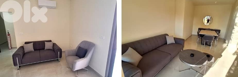 Deluxe Fully Furnished Apartment in Dbaye Sea view شقة مفروشة في ضبية