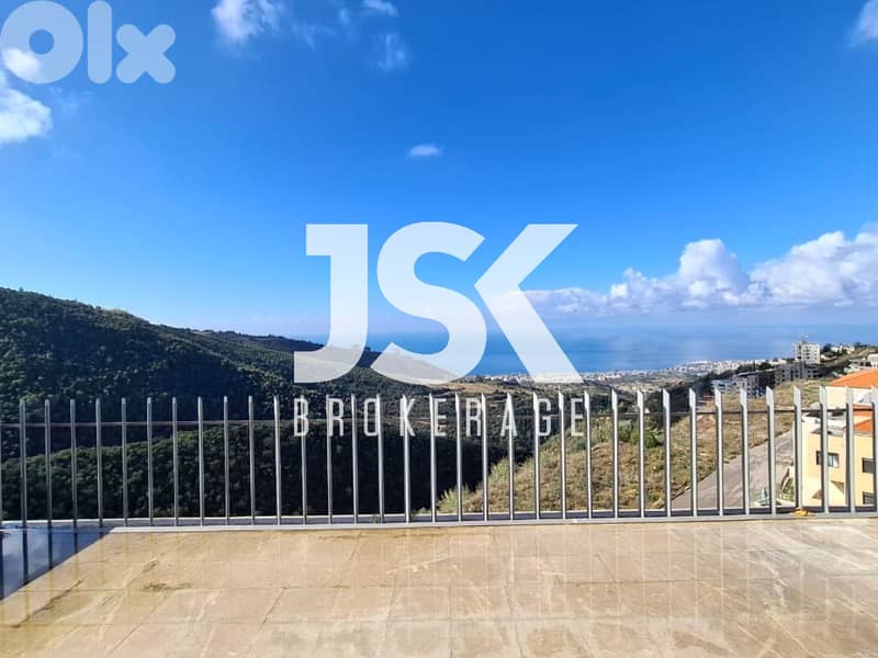 L19925 - 4-Bedroom Apartment For Sale In Hboub With Open Sea View 0