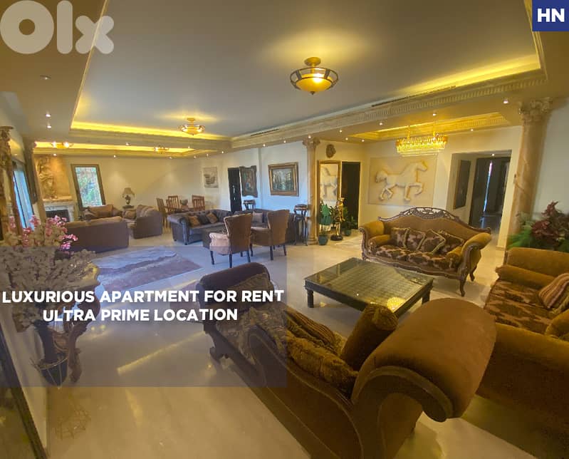 250sqm Luxurious Apartment + 100sqm Garden, sahel alma REF#HN130280 0
