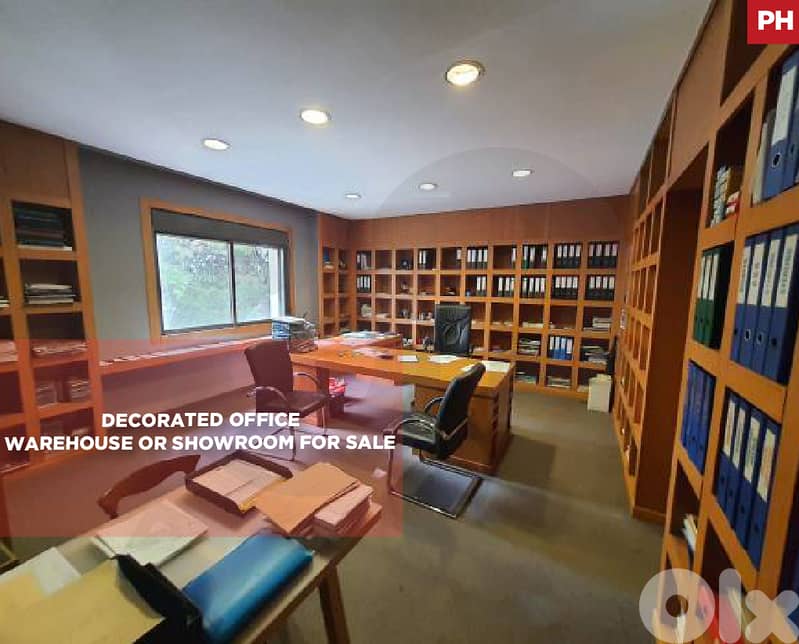 Decorated office, warehouse or showroom in Mansourieh REF#PH130285 0