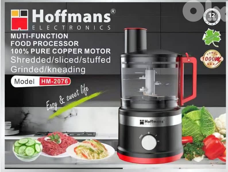 chopper food processor HOFFMANS 0