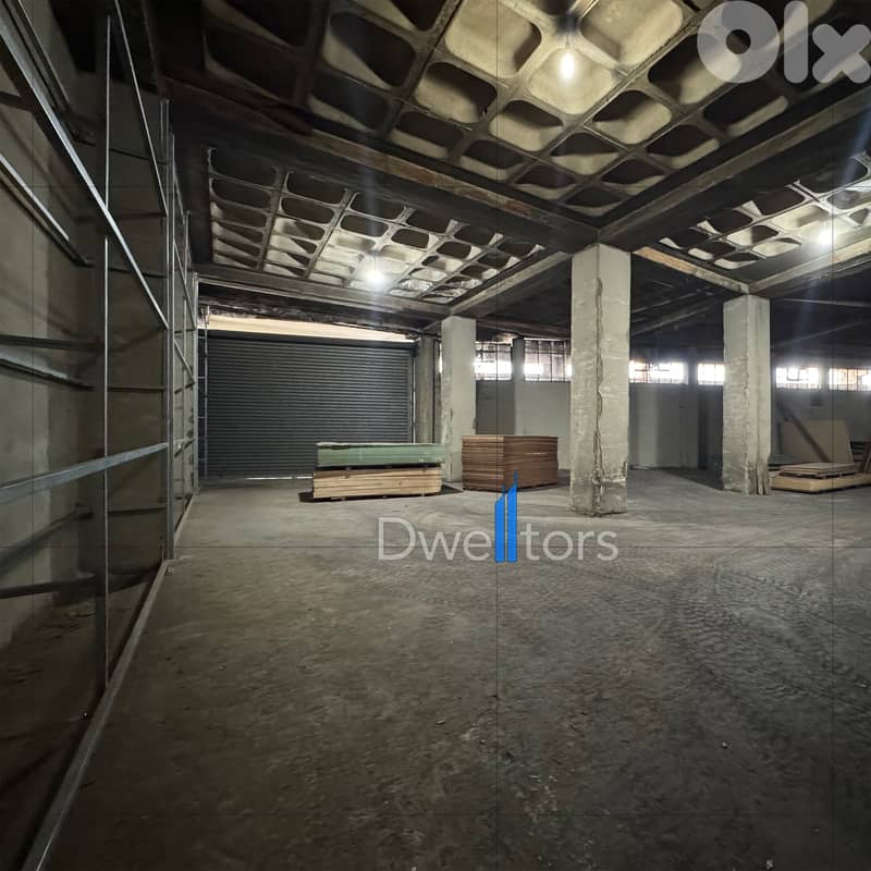 Warehouse for rent in DEKWANEH - 1000 MTS2 - 4.2 MT Height 0