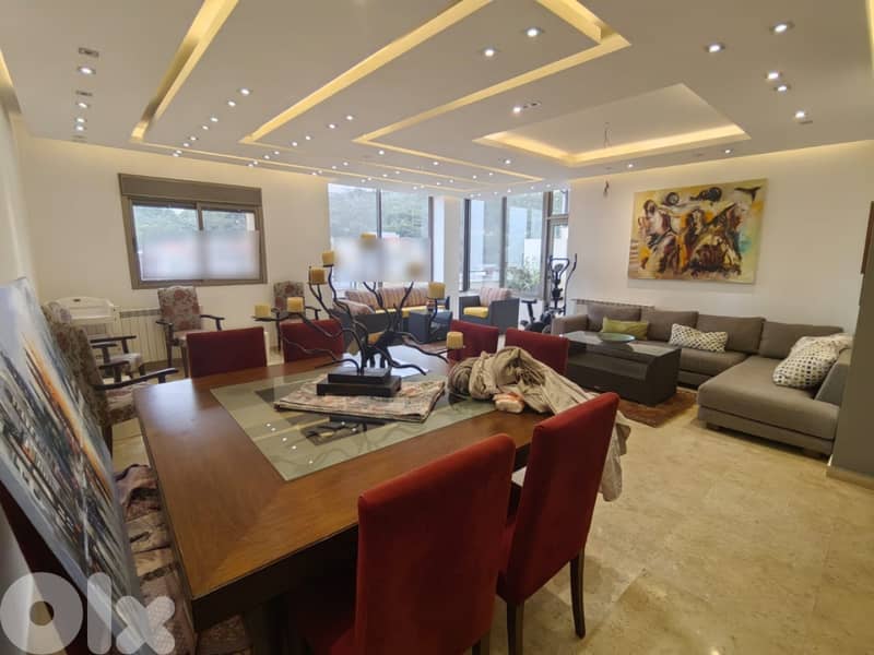 FURNISHED APARTMENT FOR RENT IN AIN SAADEH + TERRACE, (ASR-137) 0