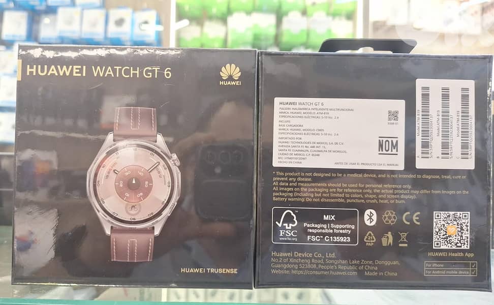 HUAWEI WATCH GT 6 GREY STAINLESS STEEL CASE WARRANTY 1 YEAR 170$ 0
