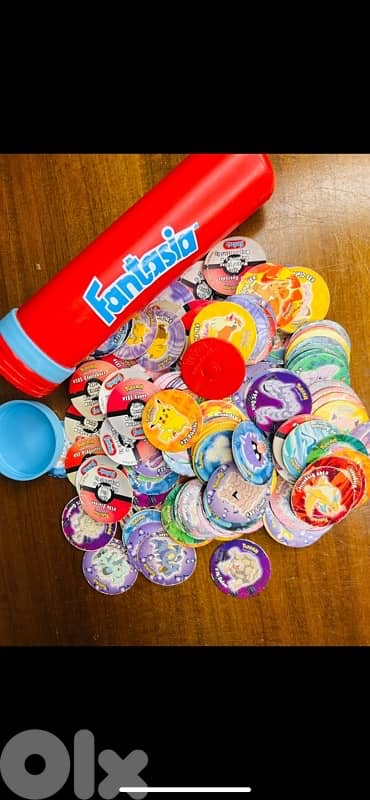 fantasia pokemon pog full set 0