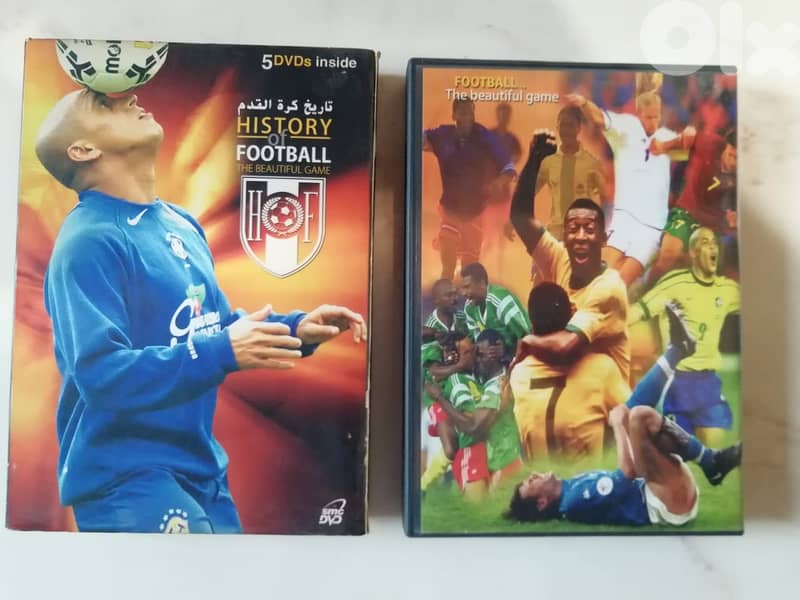 History Of Football The Beautiful Game  2002  5 DVDs box set 0
