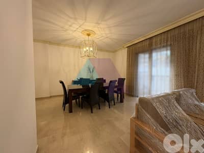 Furnished 175m2 apartment+sea view 4rent in Ain El Mrayseh-عين المريسة