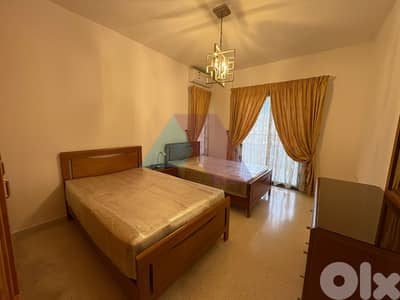 Furnished 175m2 apartment+sea view 4rent in Ain El Mrayseh-عين المريسة