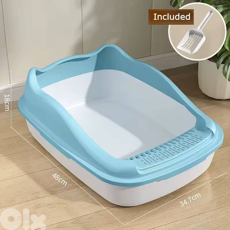 Large Cat Litter Box 1