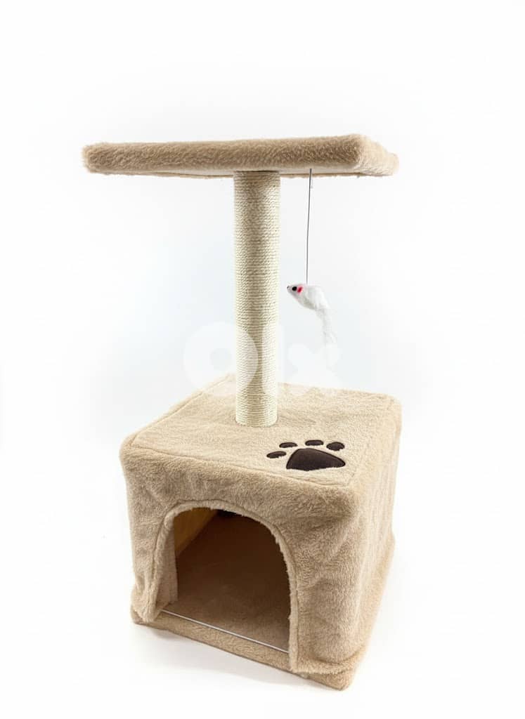 Small Cat Scratching House Tower 0