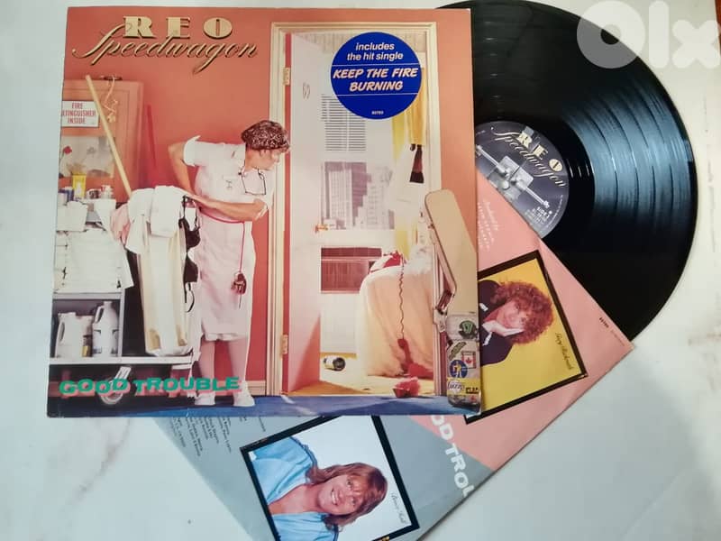REO Speedwagon – Good Trouble  vinyl album 0