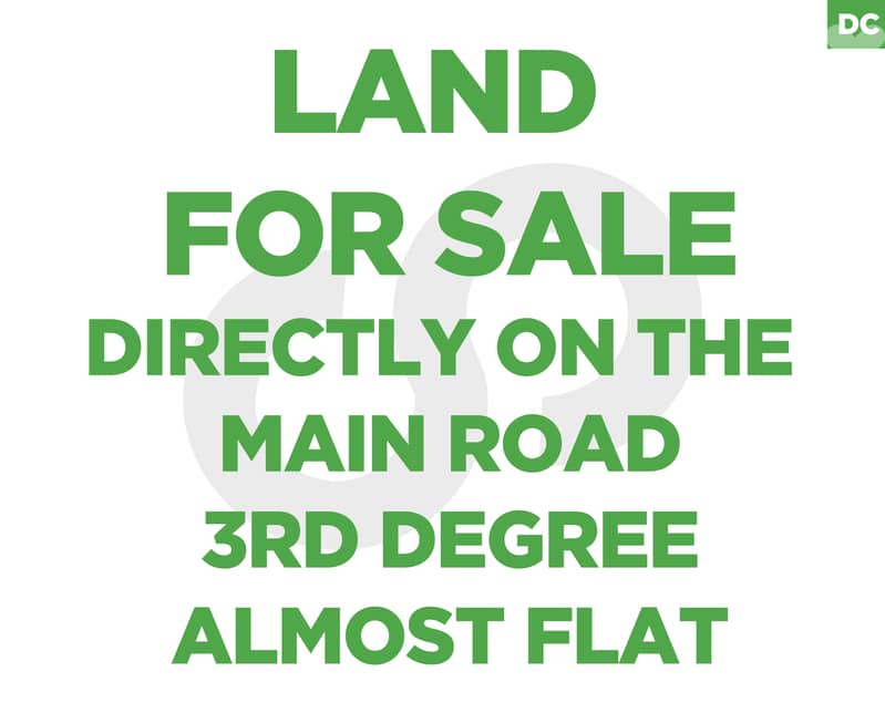 Industrial Land for Sale in Ain El Delbe ! REF#DC130315 ! 0
