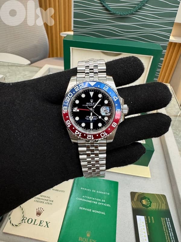Rolex GMT Master 2 pepsi 0