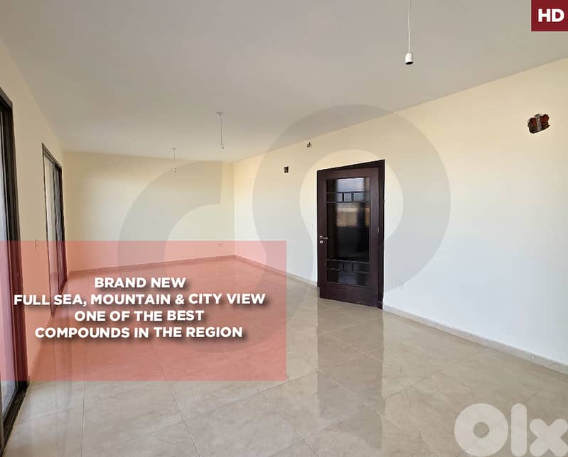 Full Sea View | Brand new apartment |4 bedrooms- Aramoun REF#HD130329 0