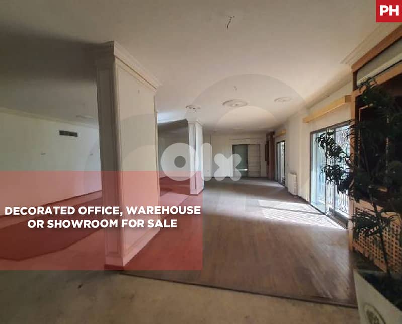 Decorated office, warehouse or showroom in Mansourieh REF#PH130340 0