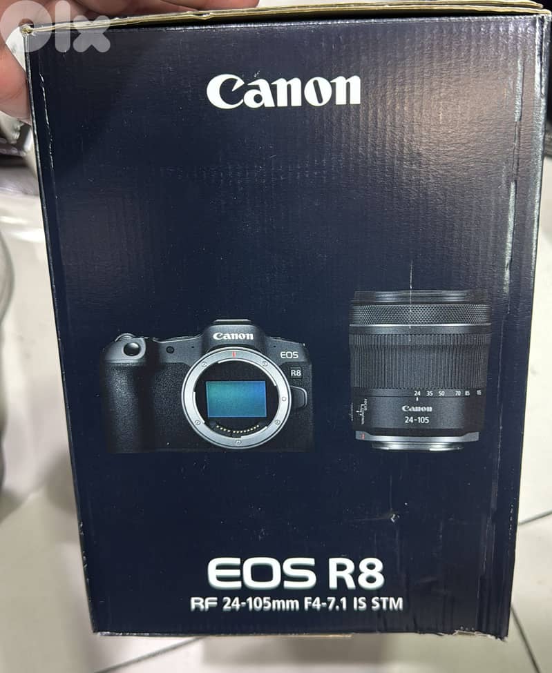 Canon Camera EOS R8 RF 24-105mm F4-7.1 IS STM Kit 0