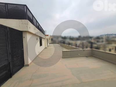 Decorated Cozy Rooftop with Open View in Mansourieh  REF#PH130354