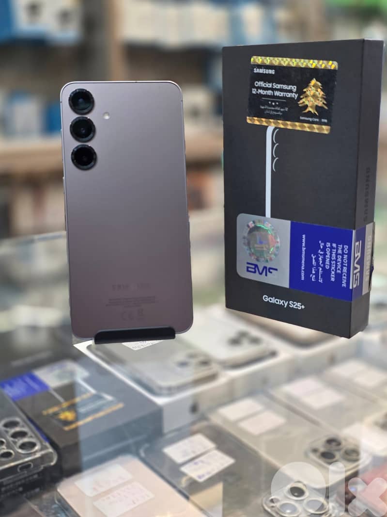 Used s25 plus 12/256 gb black shadow  BMS warranty:09/07/2026 800$ 0