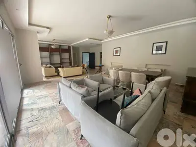 FURNISHED APT IN CARRE D'OR - ACHRAFIEH (300SQ) 4 BEDS , (ACR-989)