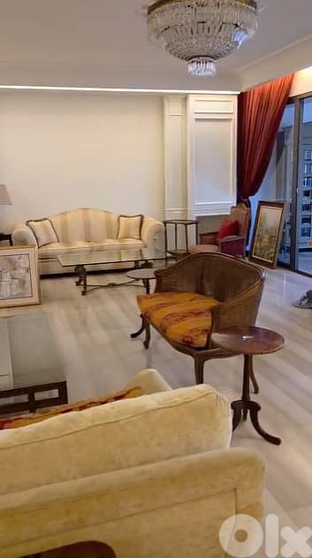 FURNISHED APT IN CARRE D'OR , ACHRAFIEH (270SQ) 3 BEDS , (ACR-1021)