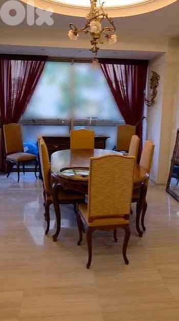 FURNISHED APT IN CARRE D'OR , ACHRAFIEH (270SQ) 3 BEDS , (ACR-1021)