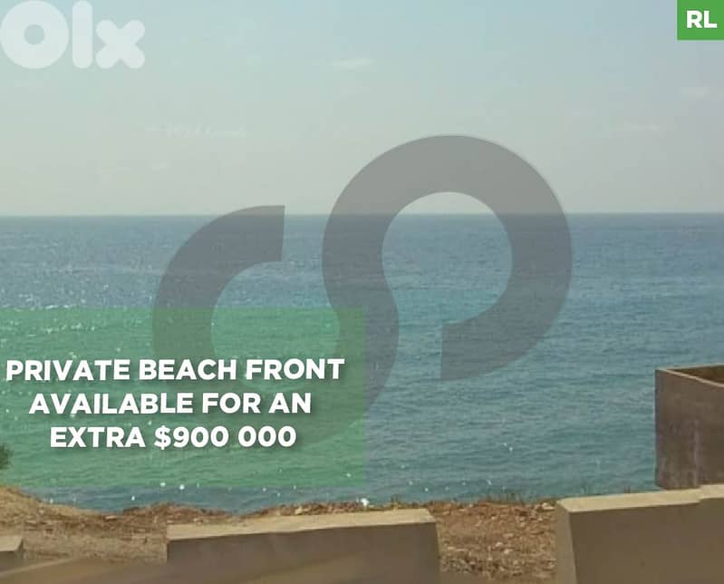 Kfarabidan - steps from the beach- Direct Sea View REF#RL125583 0