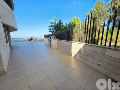 Apartment + Terrace & Garden For Sale In Bhersaf شقة للبيع في بحرصاف