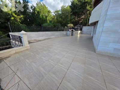 Apartment + Terrace & Garden For Sale In Bhersaf شقة للبيع في بحرصاف