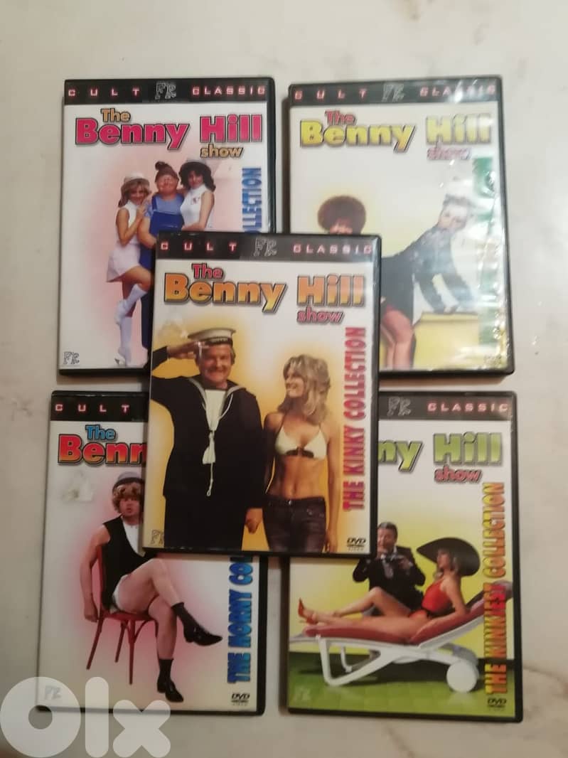 The Benny Hill show 5 DVDs set 0