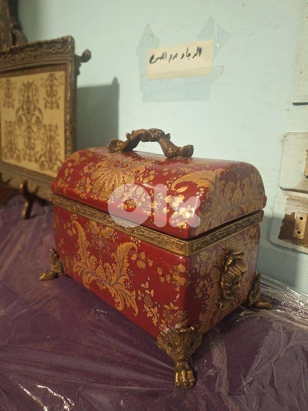 box of porcelain sévres hand made 1
