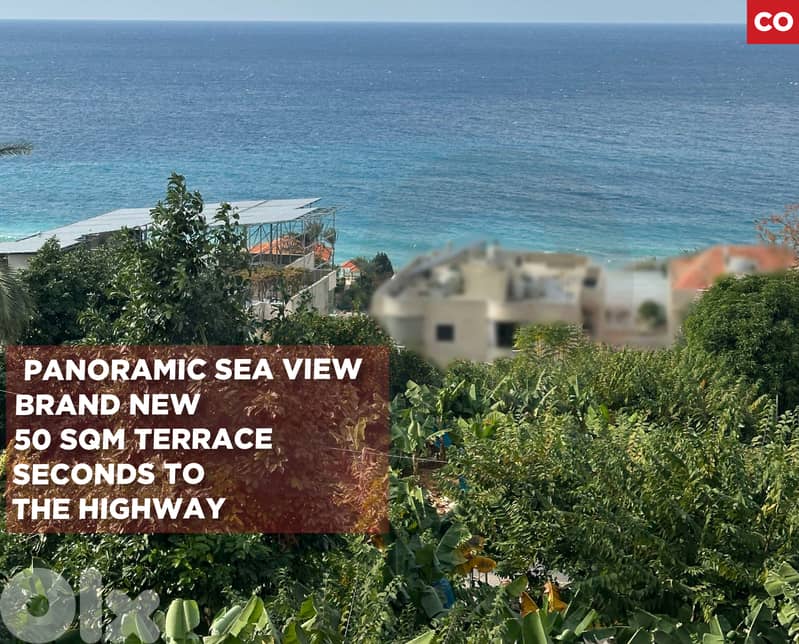 Brand new/50 sqm terrace IN NAHER IBRAHIM ! REF#CO130396 ! 0
