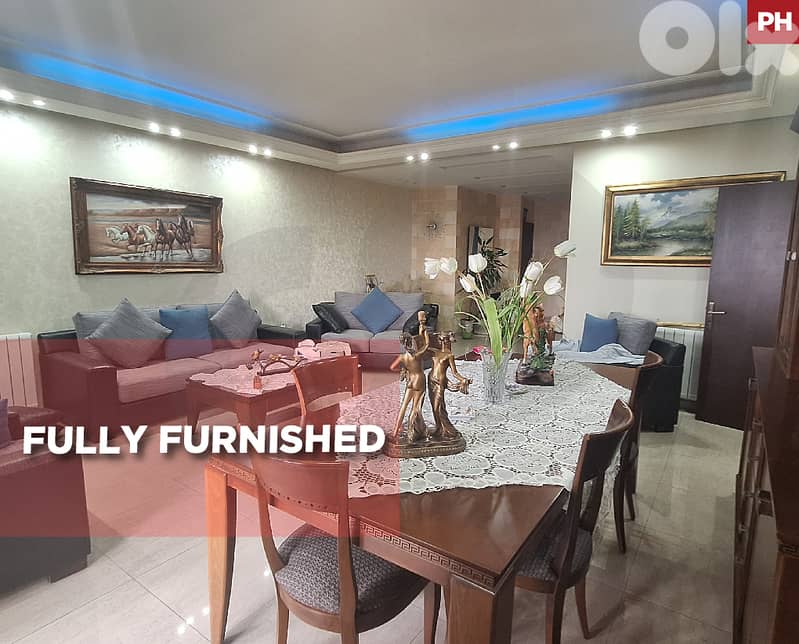 Fully Furnished apartment with view for sale -Mansourieh REF#PH128427 0