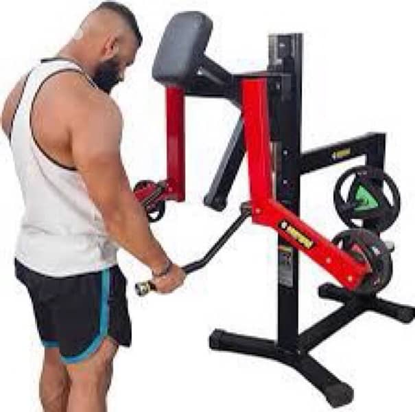 Lateral raises hammer machine new 0