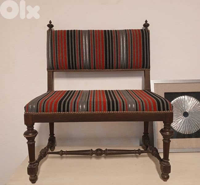 teak wood chair set 0