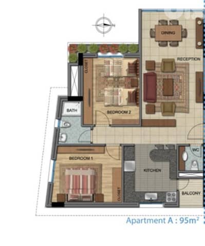 Under Construction For Sale in Jouret El Ballout مشروع للبيع