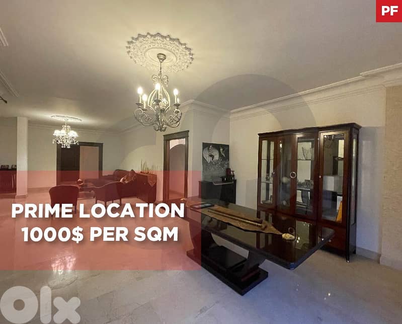 apartment plus 60sqm terrace in Hazmieh - baabda REF#PF130268 0