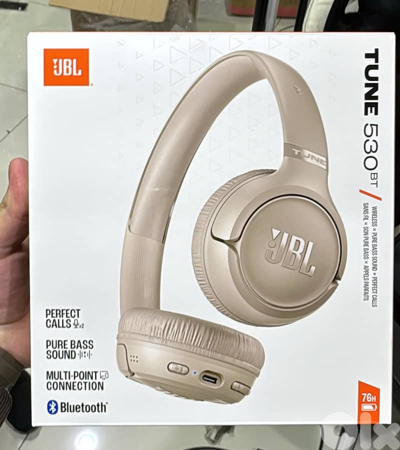Jbl Tune 530Bt beige 0