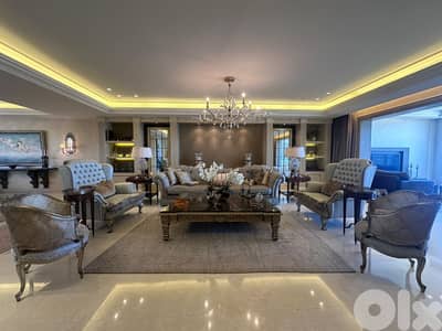 Luxury Furnished Apartment for Sale in Rawche – Full Sea Viewشقة للبيع Luxury Furnished Apartment for Sale in Rawche – Full Sea Viewشقة للبيع
