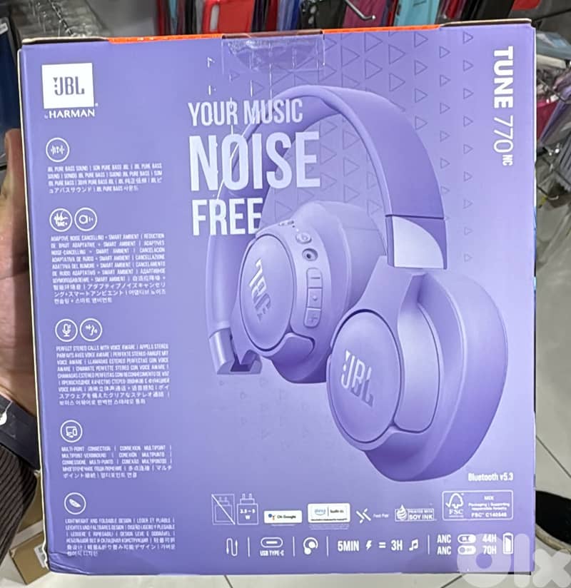 Jbl tune 770nc purple 0