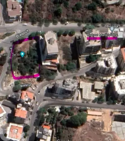 biaqout land for sale  ارض للبيع في بياقوت