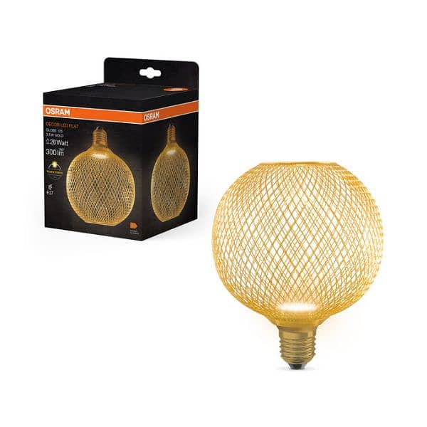 osram decor led flat globe 0