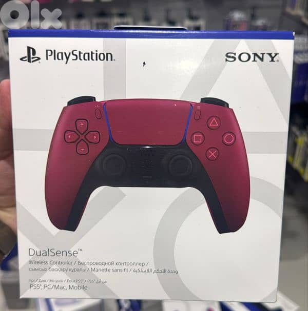 Sony Ps5 Dual sense Cosmic  Red 0