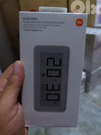 Xiaomi temperature and humidity monitor clock