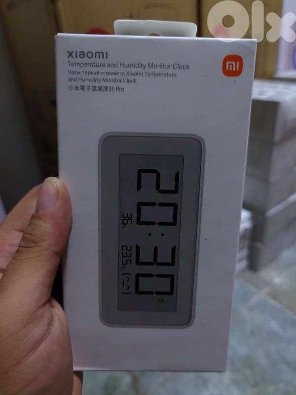 Xiaomi temperature and humidity monitor clock 0