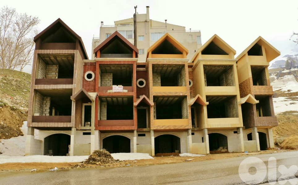 RWK206GZ - 5 unfinished structure for sale in Kfardebian 0