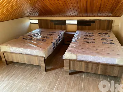 تختين مفرد ونص مع فرش جديدة من المعمل بافضل الاسعار