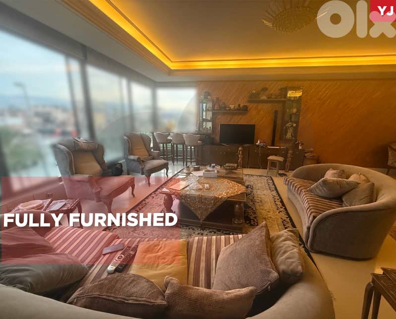 300 sqm apartment fully furnished in bir hasan ! REF#UK130458 ! 0