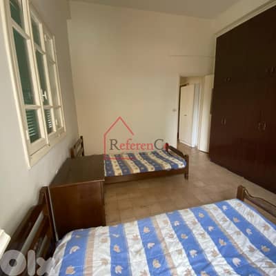 Semi-furnished apartment for sale in Baouchriye شقة نصف مفروش البوشرية
