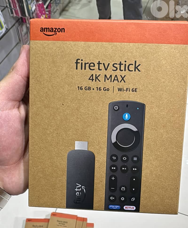 Amazon fire tv stick 4k max 2nd gen 16gb Wi-Fi 6e 53$ 0