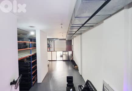 Warehouse for rent in Jdaideh/Fanar - heigh ceiling MQOA24